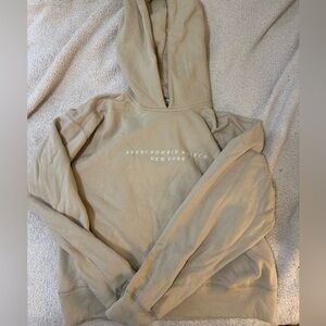 Abercrombie & Fitch Soft As Collection Beige Hoodie